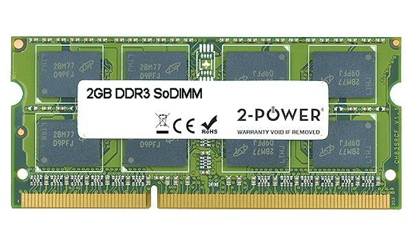 2 GB DDR3 1.333 MHz SoDIMM