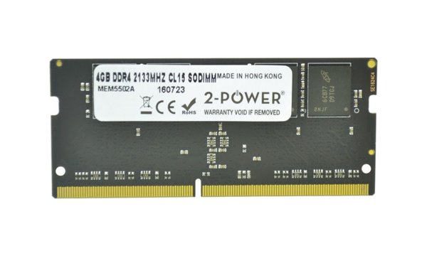 4 GB DDR4 2.133 MHz CL15 SODIMM