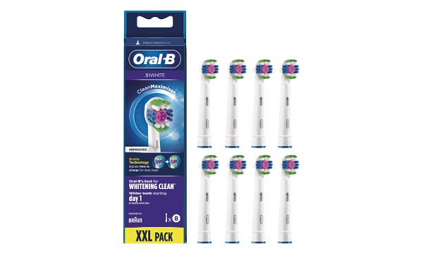 Oral-B 3D White Refill Heads 8 pack