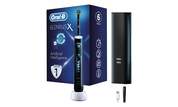 Oral-B Genius X Black + Travel Case