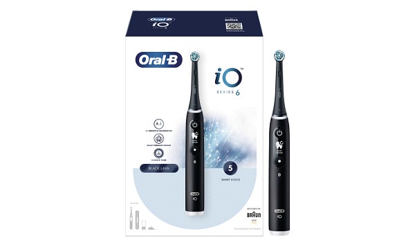 Oral-B iO6 Black Lava Ultimate Clean Toothbrush