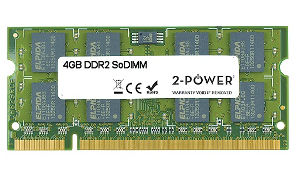 Pavilion dv7-1216tx 4 GB DDR2 800 MHz SoDIMM