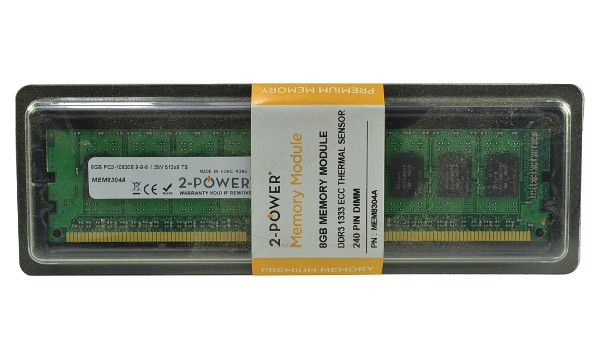 ProLiant ML310e Gen8 8GB DDR3 1333MHz ECC + TS DIMM