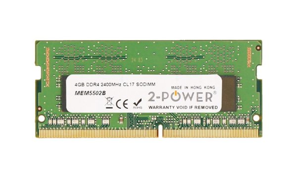 Pavilion Power 15-cb015nl 4 GB DDR4 2.400 MHz CL17 SODIMM