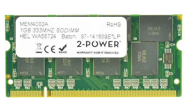 Stylistic ST5020 1 GB PC2700 333 MHz SODIMM