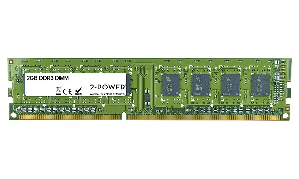 D841D 2 GB MultiSpeed 1.066/1.333/1.600 MHz DIMM