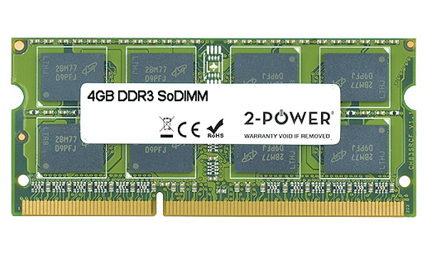 Tecra M11-19C 4 GB DDR3 1.066 MHz SoDIMM