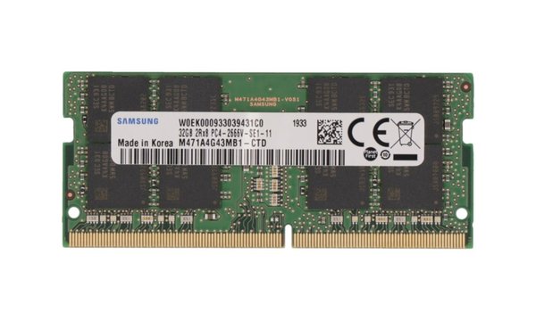 XPS 15 7590 32GB DDR4 2666MHz CL19 SODIMM