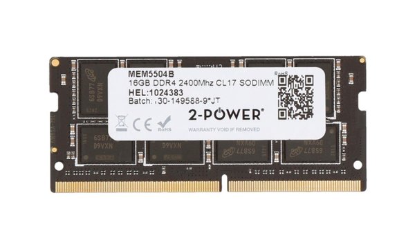 KCP424SD8/16 16 GB DDR4 2.400 MHz CL17 SODIMM