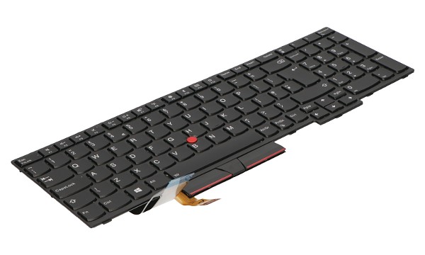 ThinkPad P72 20MB COMO NM Keyboard Backlit Black UK (GB)