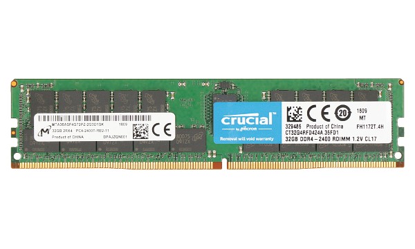 ProLiant DL120 Gen9 32GB DDR4 2400MHZ ECC RDIMM (2Rx4)