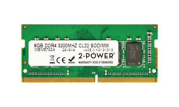 250 G7 8GB DDR4 3200MHz CL22 SODIMM