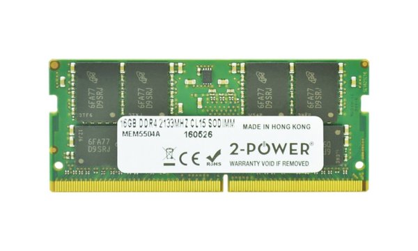ZBook 15 G4 Mobile Workstation 16GB DDR4 2133MHZ CL15 SoDIMM