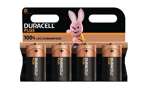 Duracell Plus Power D (4 Stk.)