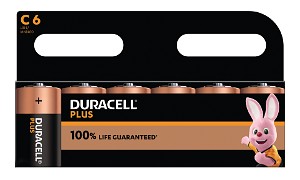 Duracell Plus Power C (6 Stk.)