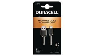 Duracell 1m USB-A auf Micro USB Kabel