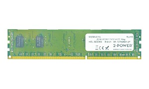 2 GB DDR3 1,333 MHz ECC RDIMM 2Rx8