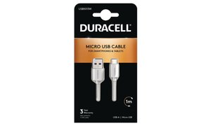 Duracell 1m USB-A auf Micro USB Kabel