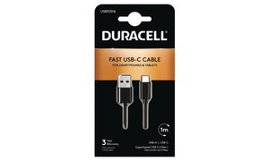 Duracell 1m USB-A auf USB-C Kabel