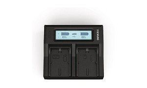 HVR-HD1000E Duracell LED Dual DSLR Battery Charger