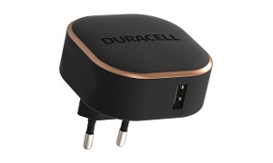Duracell-2,4-A-USB-Ladegerät für Telefon/Tablet