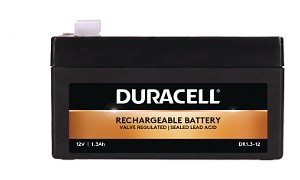 Sicherheitsbatterie Duracell 12 V 1,3 Ah VRLA