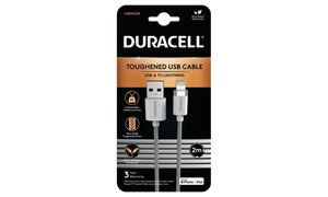 Duracell 2 m USB-A-auf-Lightning-Kabel