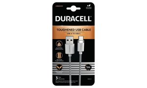 Duracell 1m USB-A-auf-USB-C-Kabel