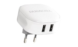 Duracell Dual 24W USB-A Ladegerät