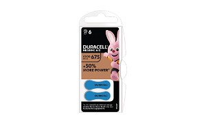 DA675 Hörgerätebatterie - 6er-Pack