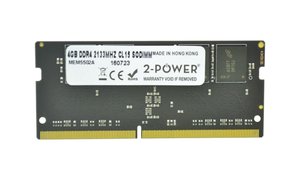 FUJ:CA46212-5600 4 GB DDR4 2.133 MHz CL15 SODIMM