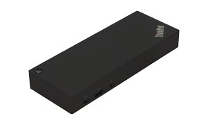 40AF0135UK-WB Hybrid USB-C mit USB-A-Dockingstation (weiße Box)